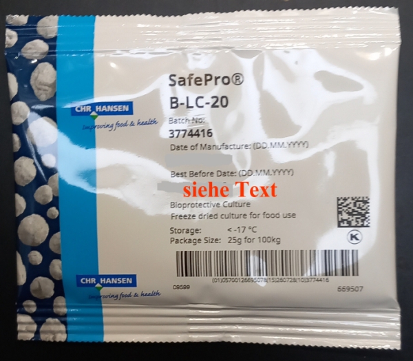 Starterkulturen-B-LC-20, Btl. 25 g / für 100 kg Rohwurst,B-LC 20,B-LC20